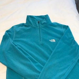 North face fleece quarter zip